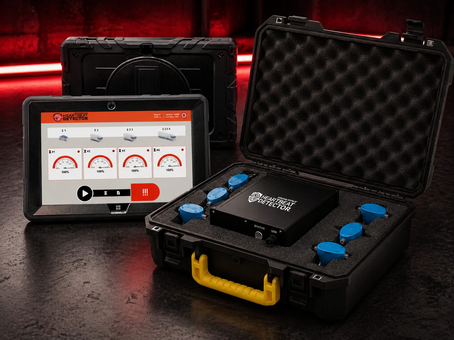 Heartbeat Detector in portable case Heartbeat Detector Glam